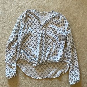 Rip Curl Small wrap top surf swim coverup top